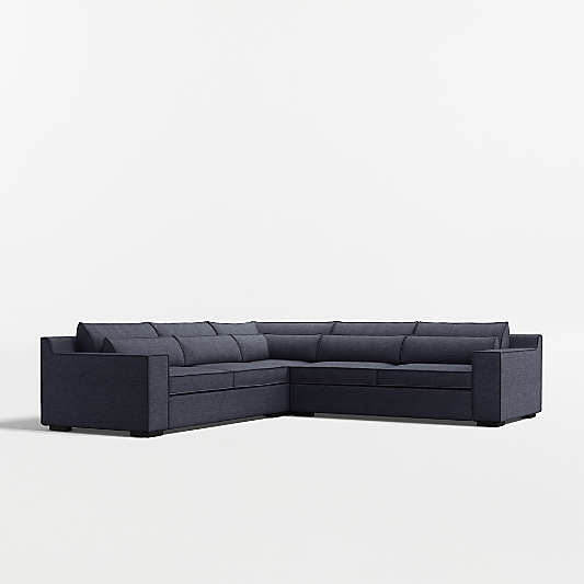 Soho 3-Piece L-Shaped Sectional Sofa