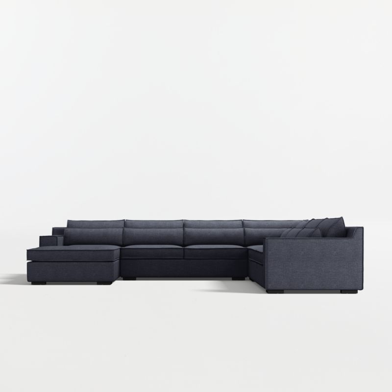 Soho 4-Piece L-Shaped Sectional Sofa with Chaise Lounge - image 4 of 8