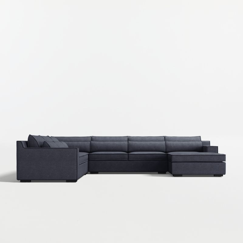 Soho 4-Piece L-Shaped Sectional Sofa with Chaise Lounge - image 4 of 8