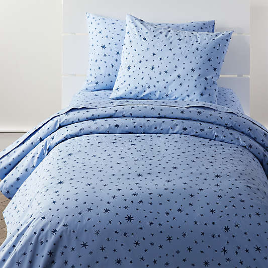 Organic Stars Twin Duvet Cover