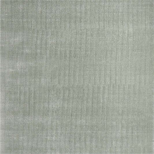 Solid Double Stripe Light Green Kids Performance Area Rug