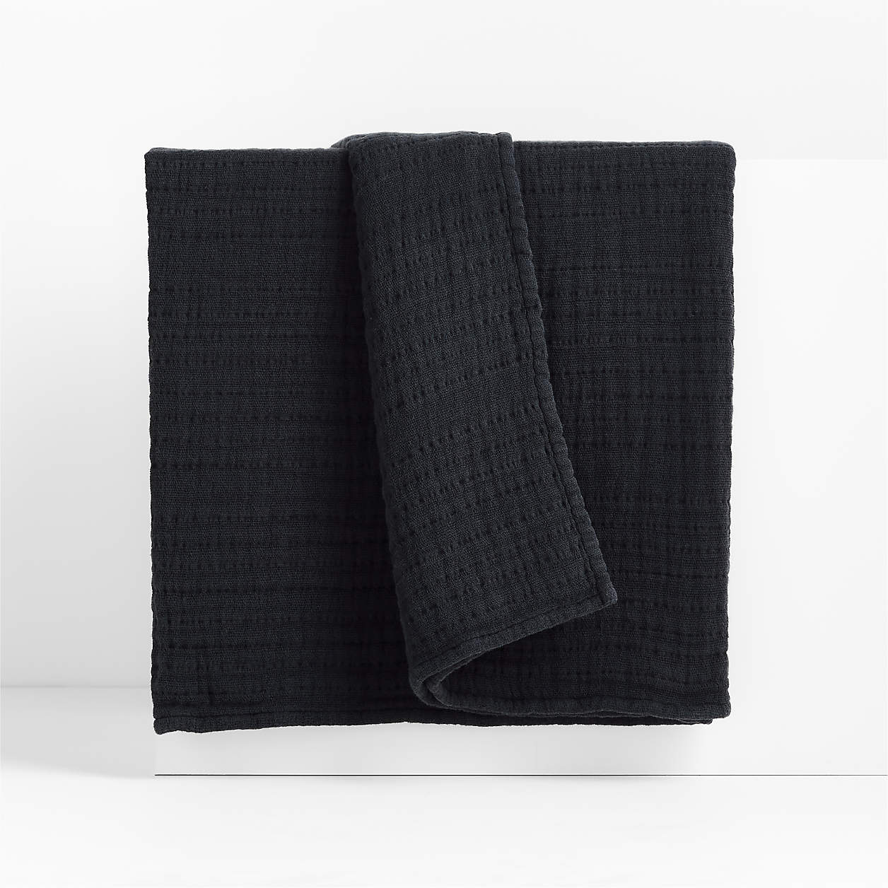 Retro Yarn-dyed 100% Cotton Gauze Throw Blanket