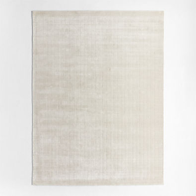 View Solid Grid Ivory Kids Performance Area Rug 5'x8' details