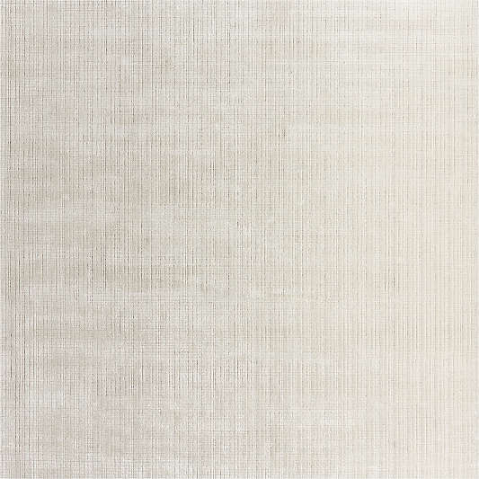 Solid Grid Ivory Kids Performance 12"x18" Rug Swatch