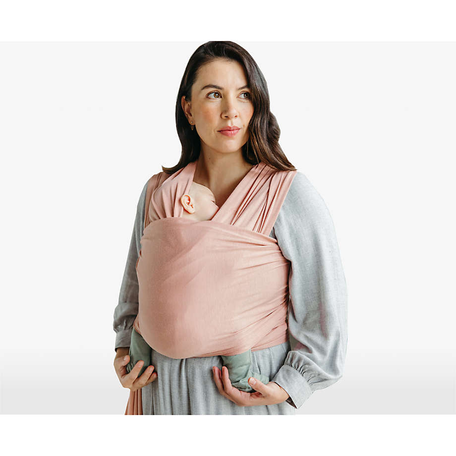 Sollbaby Rose Quartz Pink Lightweight Baby Wrap + Reviews | Crate