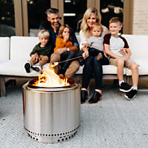 Yukon Solo Stove Solo Stove Yukon Fire Pit Surround - 27" Adjustable Tabletop With UV Fabric Surround Stove Fire Pit