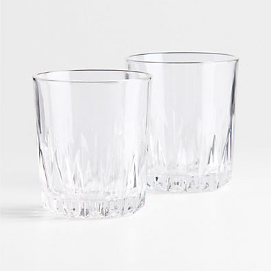 View Solstice 11.75-oz. Double Old Fashioned Cut Glass, Set of 2 details