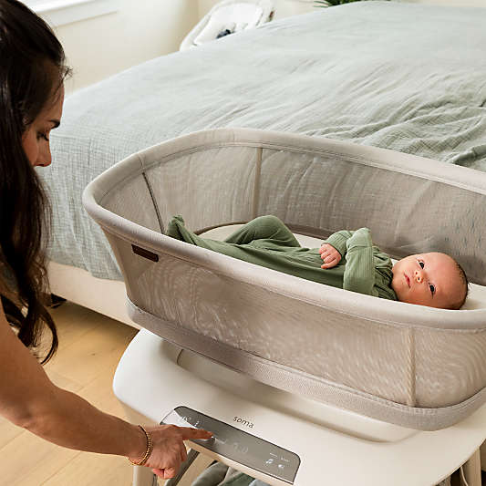 UPPAbaby Soma Charlie Sand Beige Smart Baby Bassinet