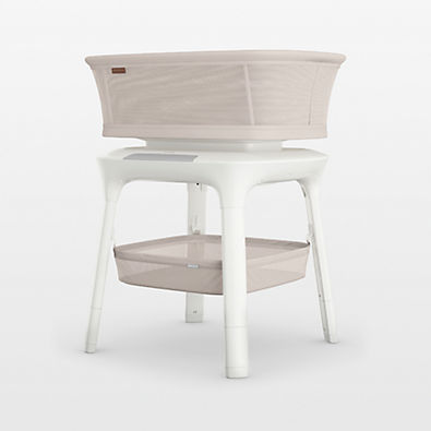 View UPPAbaby Soma Charlie Sand Beige Smart Baby Bassinet details