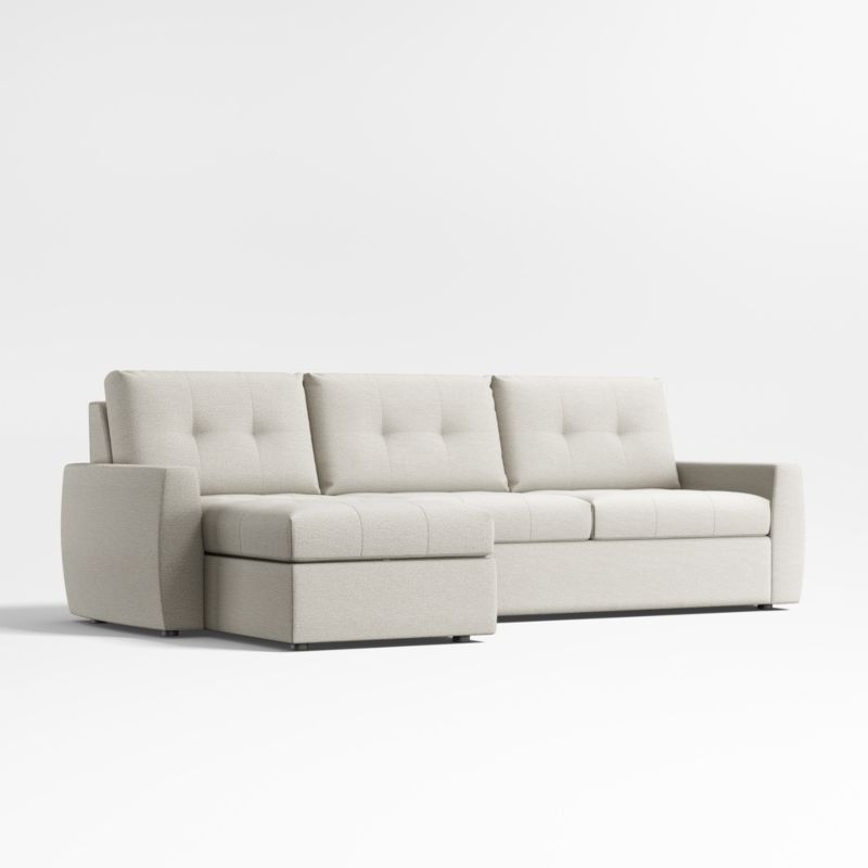 Sombra 2-Piece Queen Sleeper Sectional Sofa with Storage Chaise - image 2 of 8