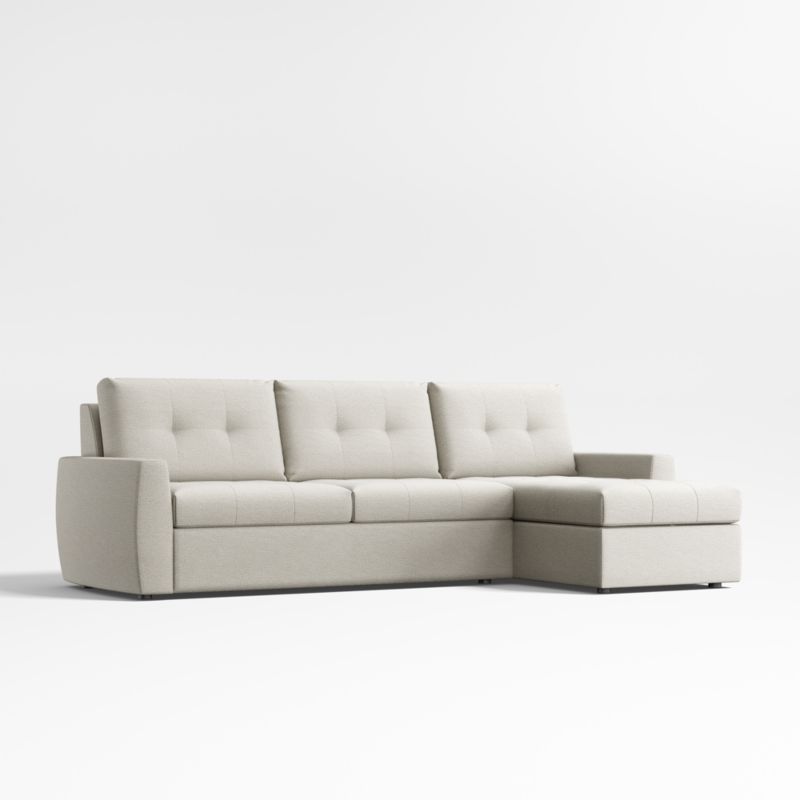 Sombra 2-Piece Queen Sleeper Sectional Sofa with Storage Chaise - image 2 of 8