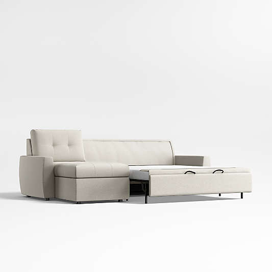 Sombra 2-Piece Queen Sleeper Sectional Sofa with Chaise Lounge