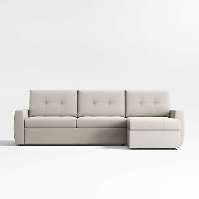 Sombra 2-Piece Queen Sleeper Sectional Sofa with Chaise Lounge