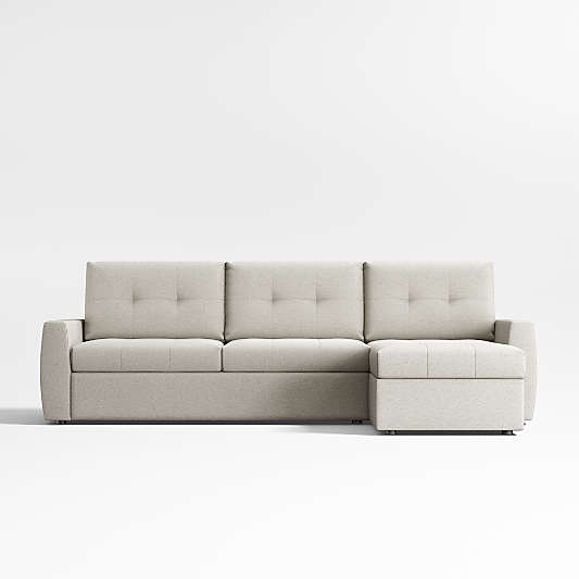 Sombra 2-Piece Queen Sleeper Sectional Sofa with Chaise Lounge
