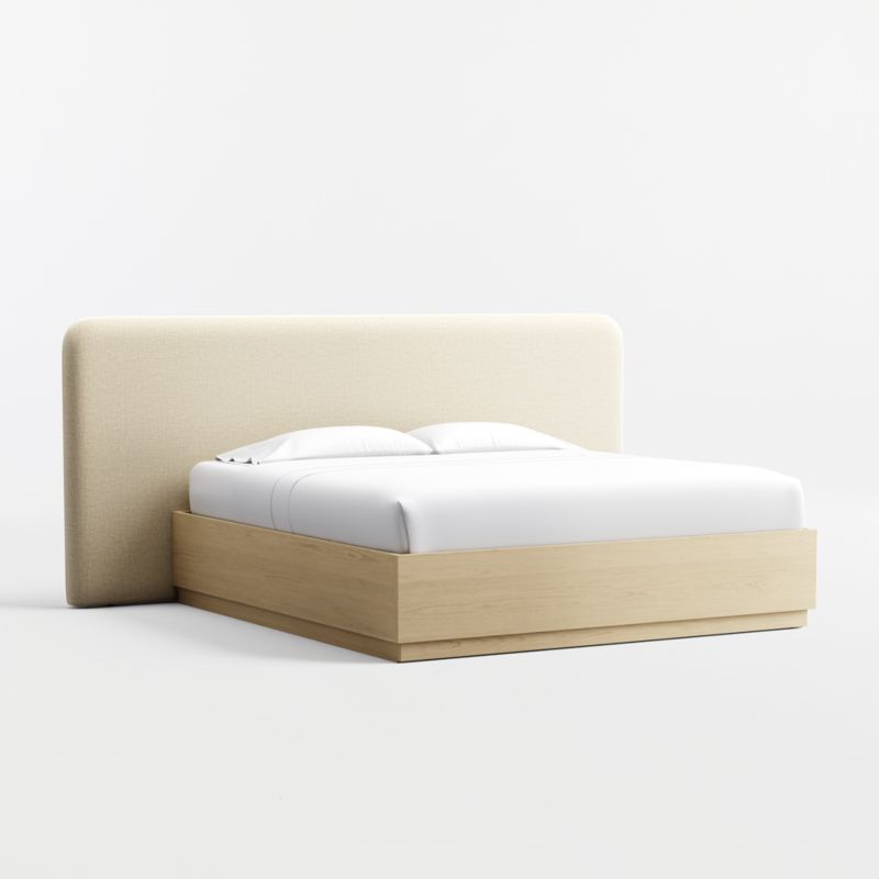 View Somers Upholstered King Headboard and Wood Storage Bed - image 4 of 8