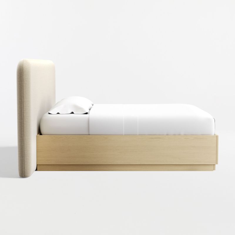 View Somers Upholstered King Headboard and Wood Storage Bed - image 6 of 8
