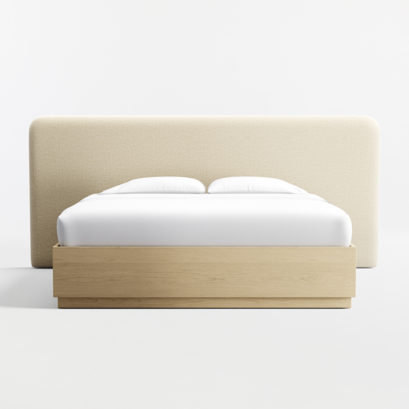 Somers Upholstered King Headboard and Wood Storage Bed - image 0 of 8