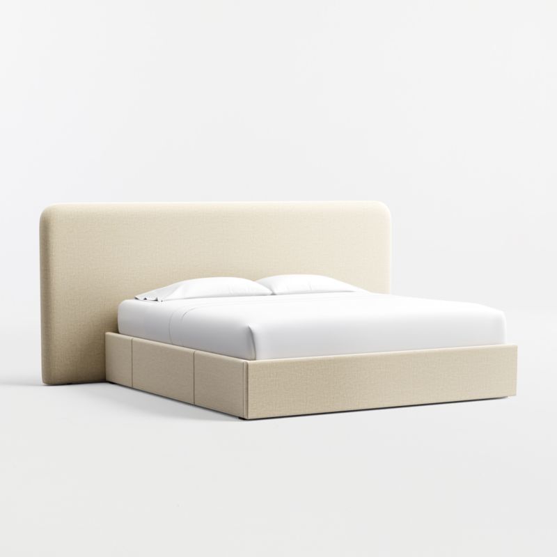 View Somers Upholstered King Storage Bed - image 3 of 7