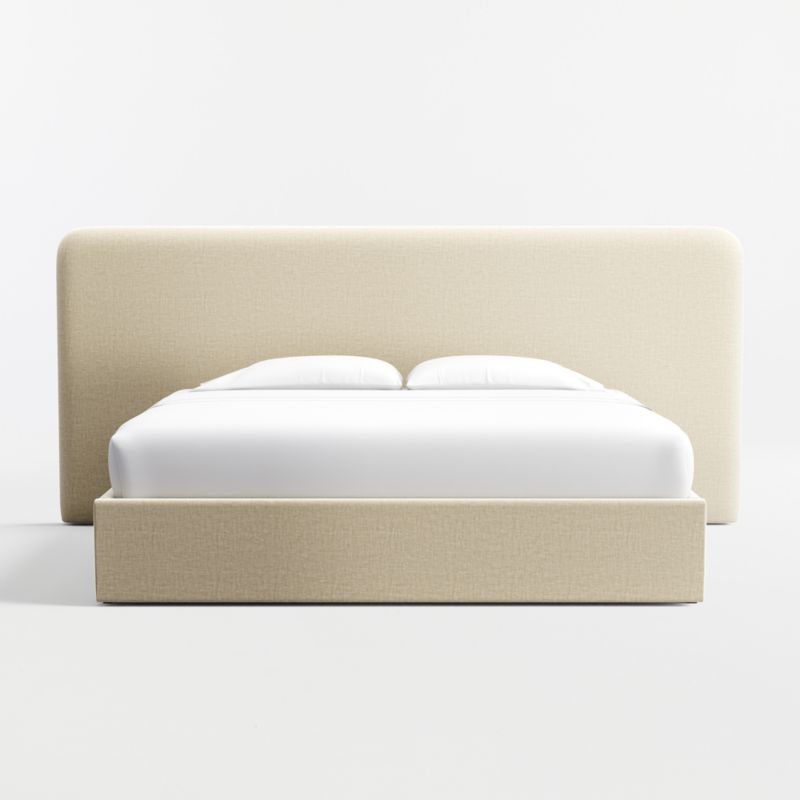 View Somers Upholstered King Headboard and Wood Storage Bed - image 3 of 8