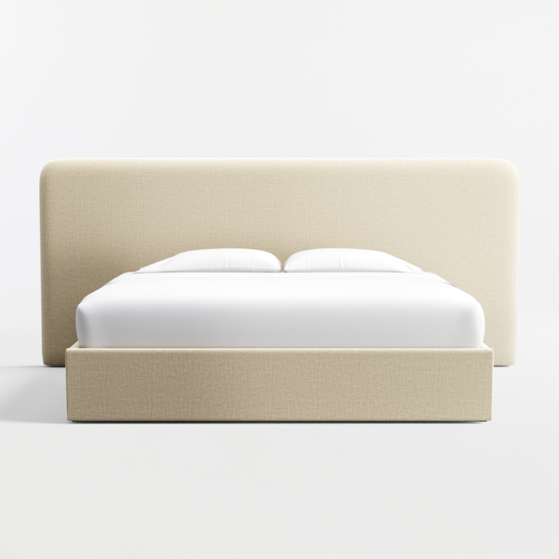 Somers Upholstered King Headboard and Wood Storage Bed - image 2 of 8