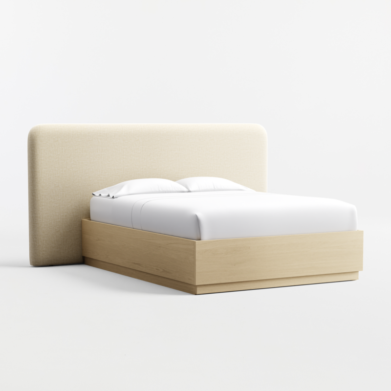Somers Upholstered Queen Headboard and Wood Storage Bed - image 3 of 8