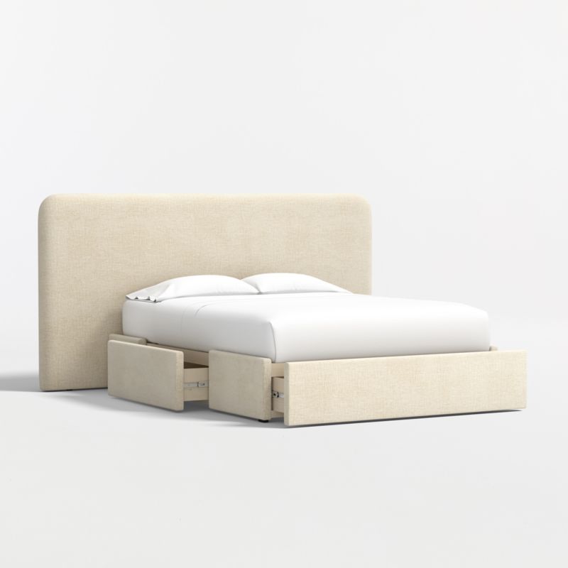 View Somers Upholstered Queen Storage Bed - image 5 of 8