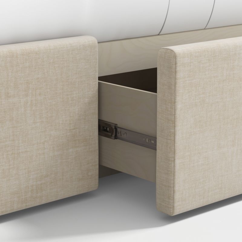 View Somers Upholstered King Storage Bed - image 7 of 7