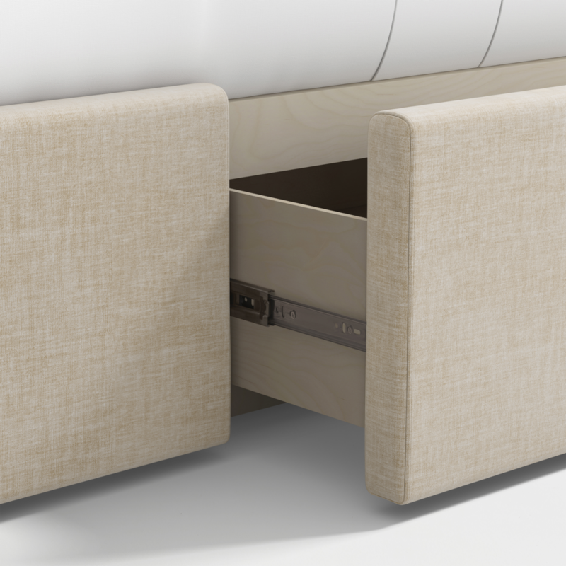 Somers Upholstered King Storage Bed - image 6 of 7