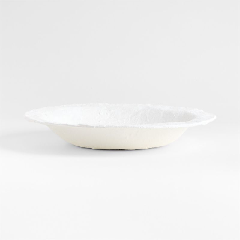 Sonara White Metal Centerpiece Bowl 18.5" - image 2 of 4