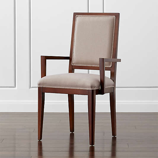 Sonata Aretina Walnut Dining Arm Chair