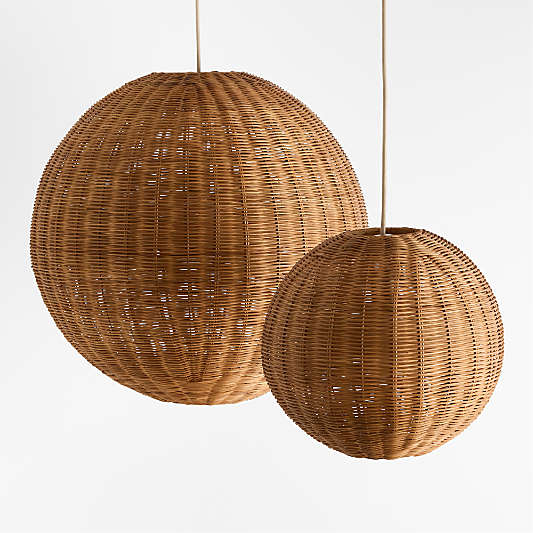 Sonder Woven Pendant Lights