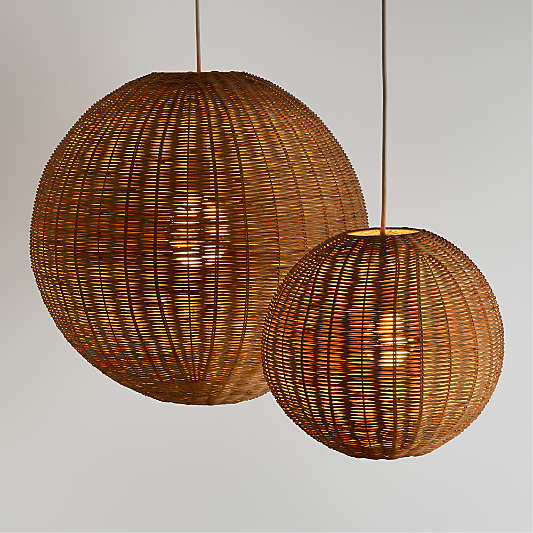 Sonder Woven Small Pendant Light