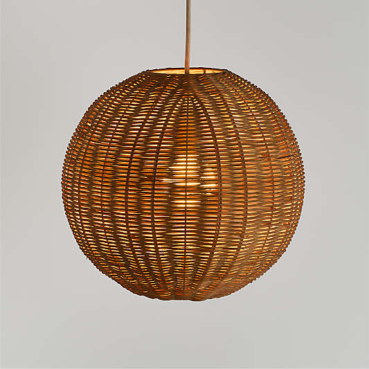Sonder Woven Small Pendant Light