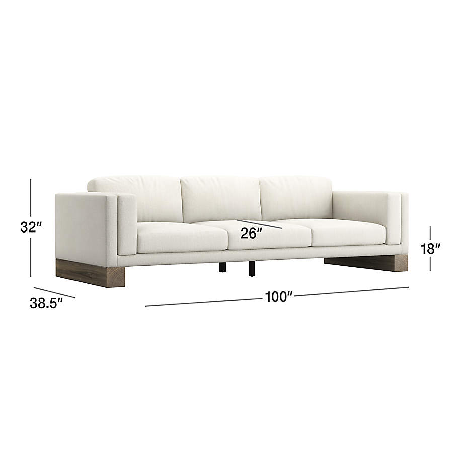 Sonoran block new arrivals leg sofa