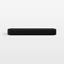 Sonos Beam (Gen 2) Black Smart Soundbar + Reviews | Crate & Barrel