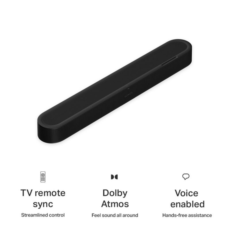Sonos Beam Ultra Black Smart Soundbar - image 3 of 4