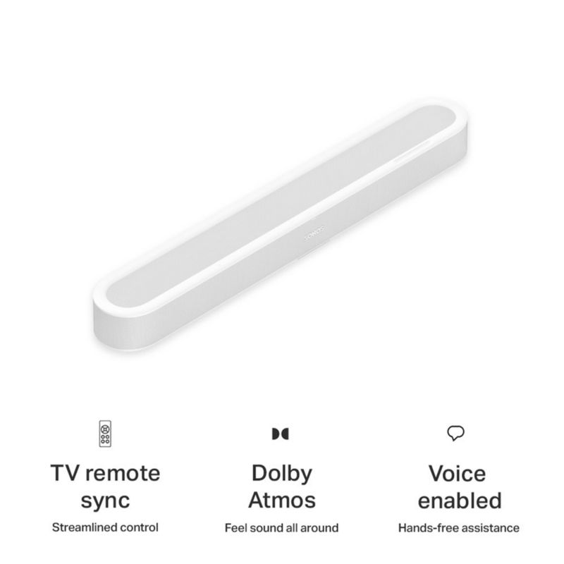 Sonos Beam Ultra White Smart Soundbar - image 3 of 4