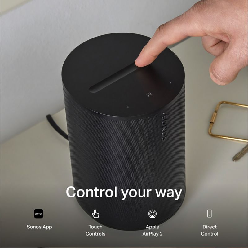 Sonos Era 100 SL Black Compact Wireless Speaker - image 2 of 6