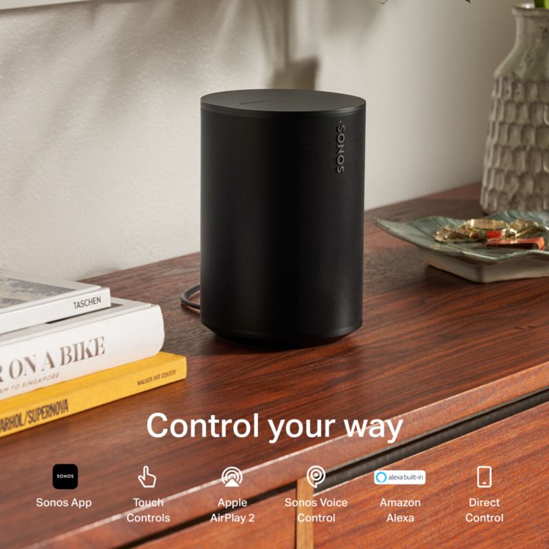 Sonos Era 100 Black Next-Gen Smart Speaker - image 2 of 5