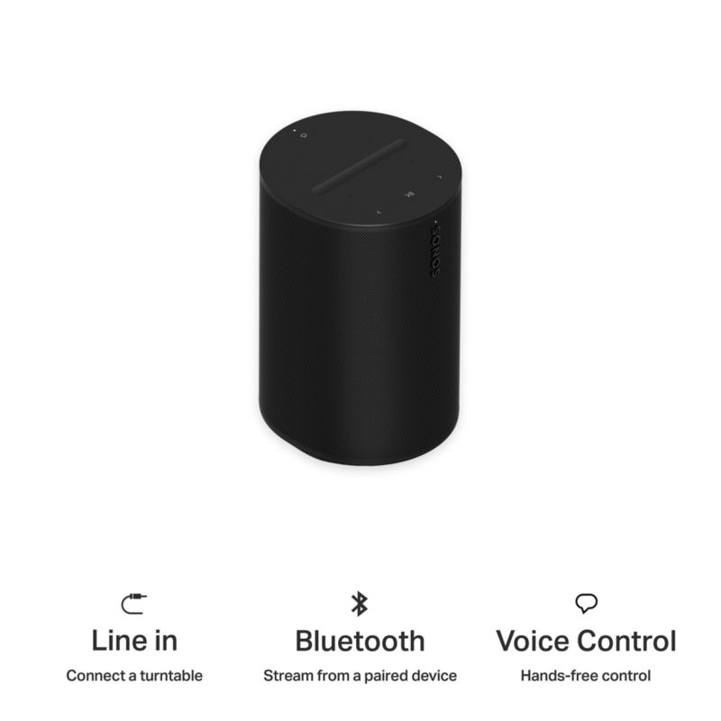 Sonos Era 100 Black Next-Gen Smart Speaker - image 4 of 5