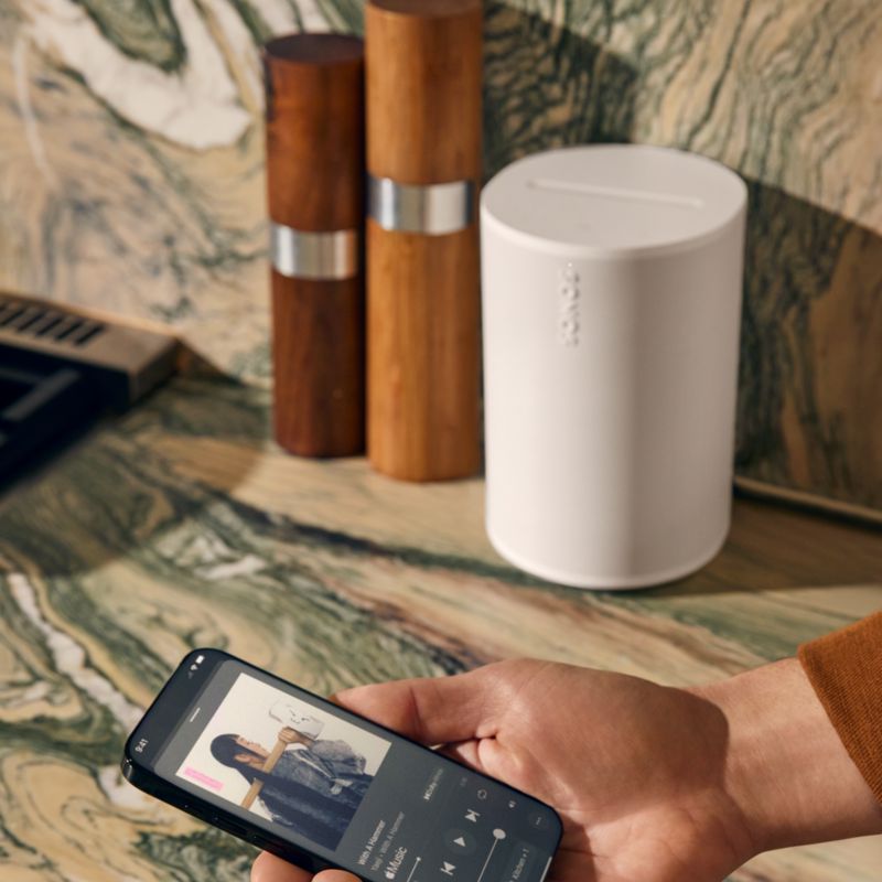 Sonos Era 100 White Next-Gen Smart Speaker - image 4 of 6