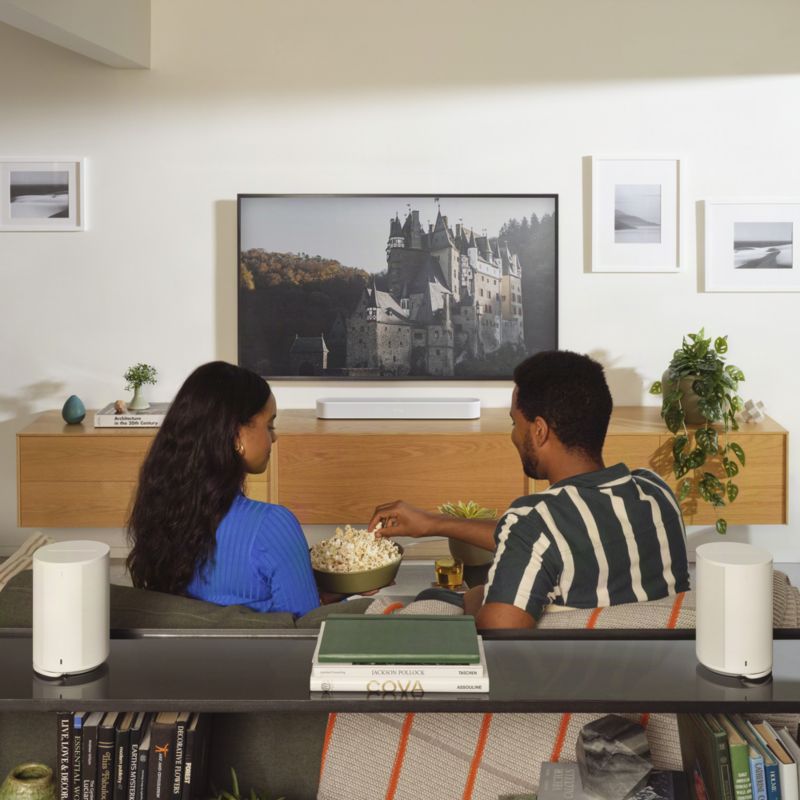 Sonos Era 100 SL White Compact Wireless Speaker - image 3 of 6