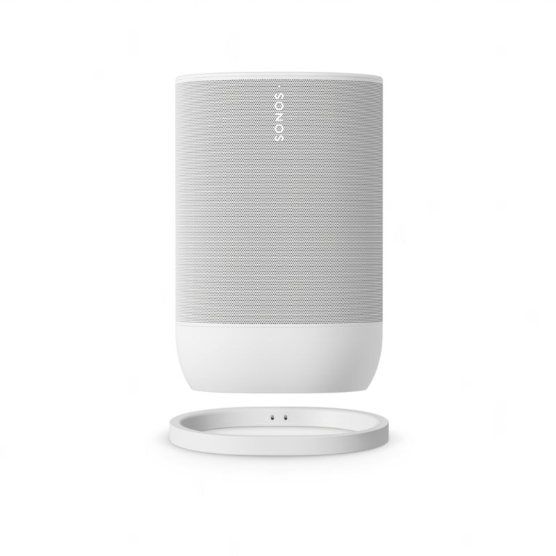 Sonos Move 2 White Portable Bluetooth Smart Speaker - image 6 of 7