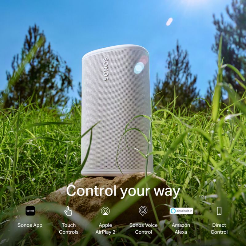 Sonos Play White Portable Bluetooth Speaker - image 3 of 6