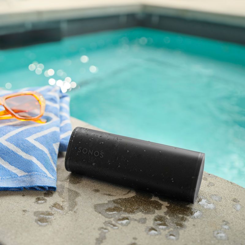 Sonos Roam 2 Black Portable Waterproof Bluetooth Smart Speaker - image 1 of 5