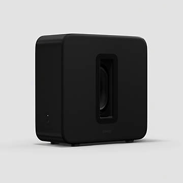 Sonos Sub Mini Black Subwoofer + Reviews | Crate & Barrel