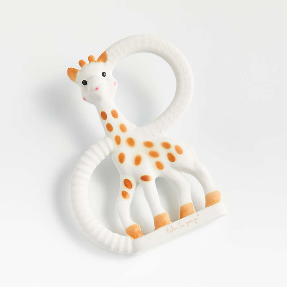 Giraffe deals teething ring