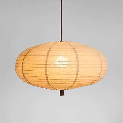 Soren Kids Pendant Ceiling Light with Red Cord and Ceiling Plate
