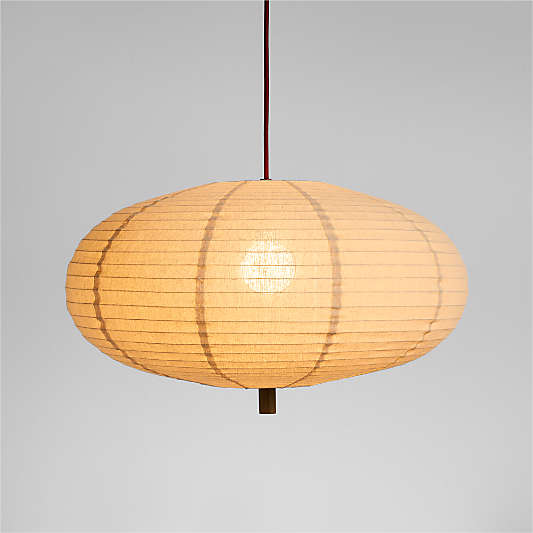 Soren Kids Pendant Ceiling Light with Red Cord and Ceiling Plate