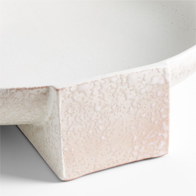 Soren White Ceramic Decorative Bowl - image 3 of 4